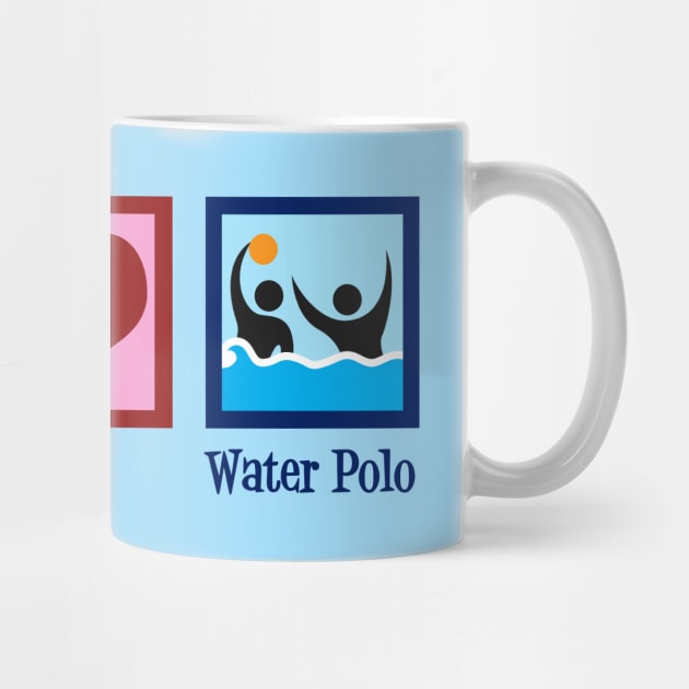 Peace Love Water Polo by epiclovedesigns